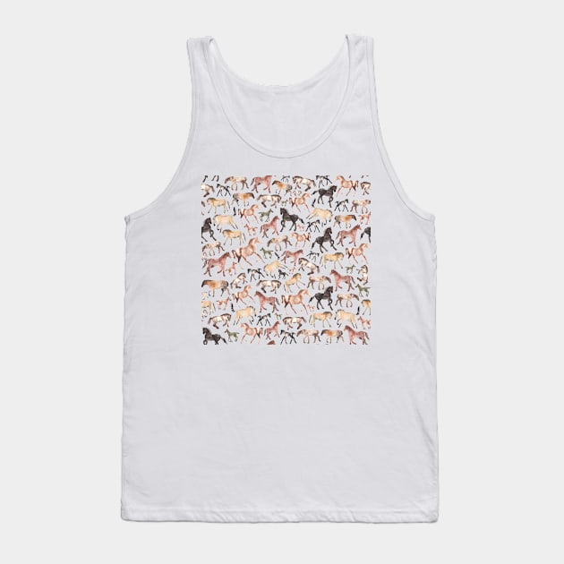 Horses Tank Top by Elena_ONeill